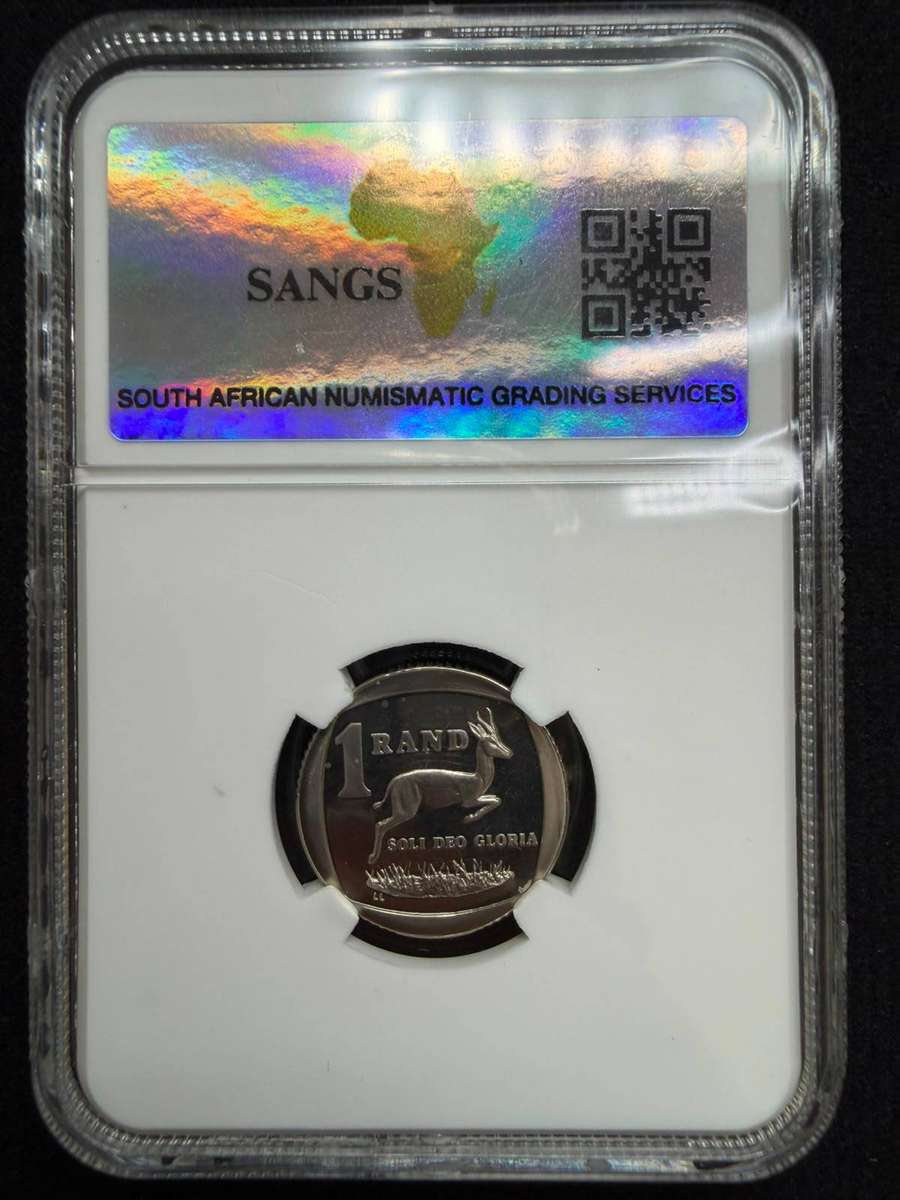 1990 South Africa 1 Rand - Nickel