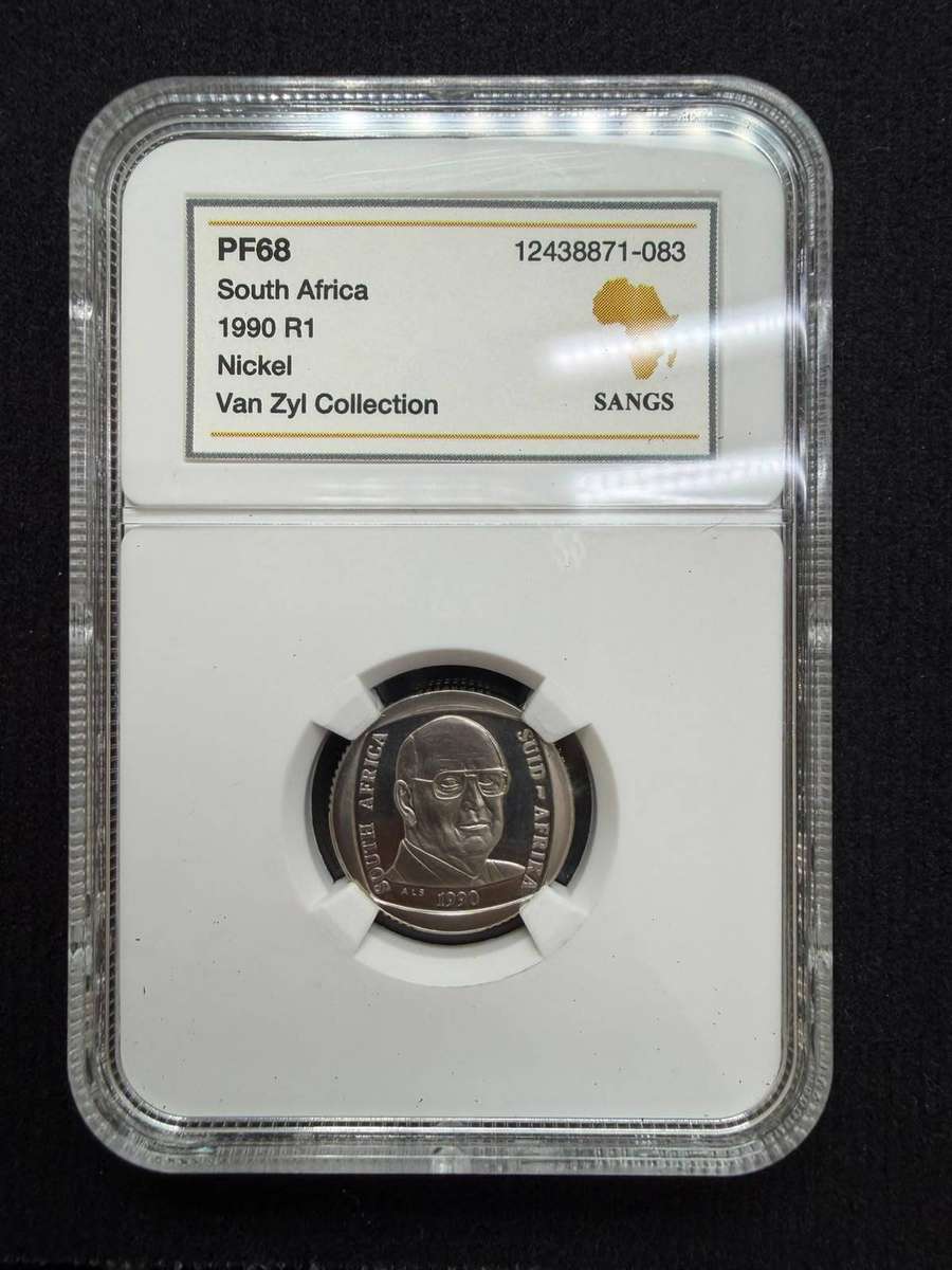 1990 South Africa 1 Rand - Nickel