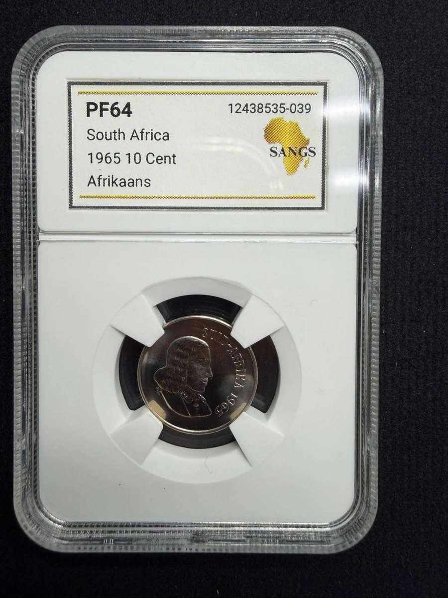 1965 10 Cent - Graded Proof PF