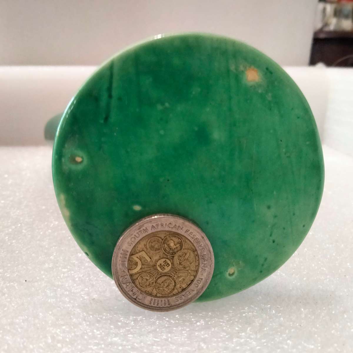 RARE Silwood Ware S.A. Scallop edges+ body Underglaze Green LOOK At My BUY NOW listings NO WAITING