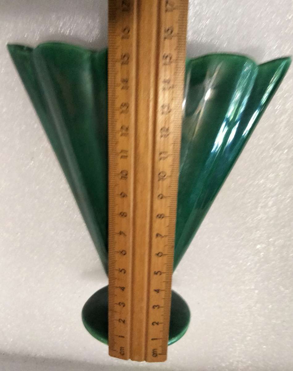 RARE Silwood Ware S.A. Scallop edges+ body Underglaze Green LOOK At My BUY NOW listings NO WAITING
