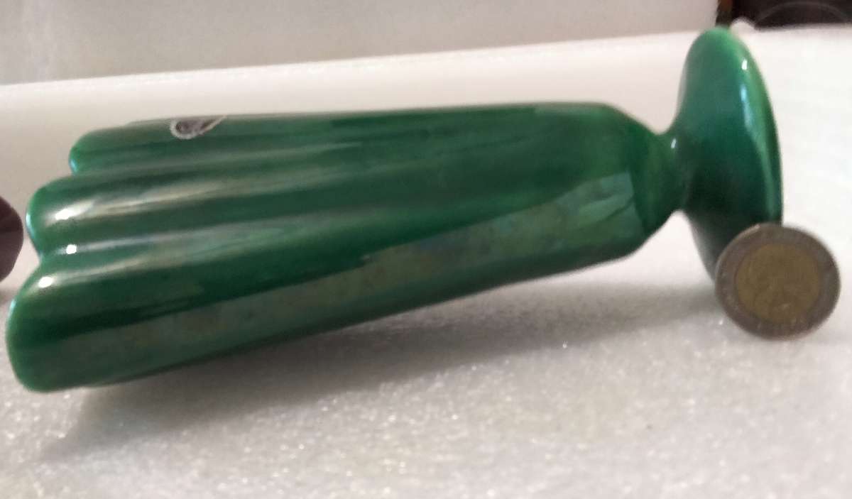 RARE Silwood Ware S.A. Scallop edges+ body Underglaze Green LOOK At My BUY NOW listings NO WAITING