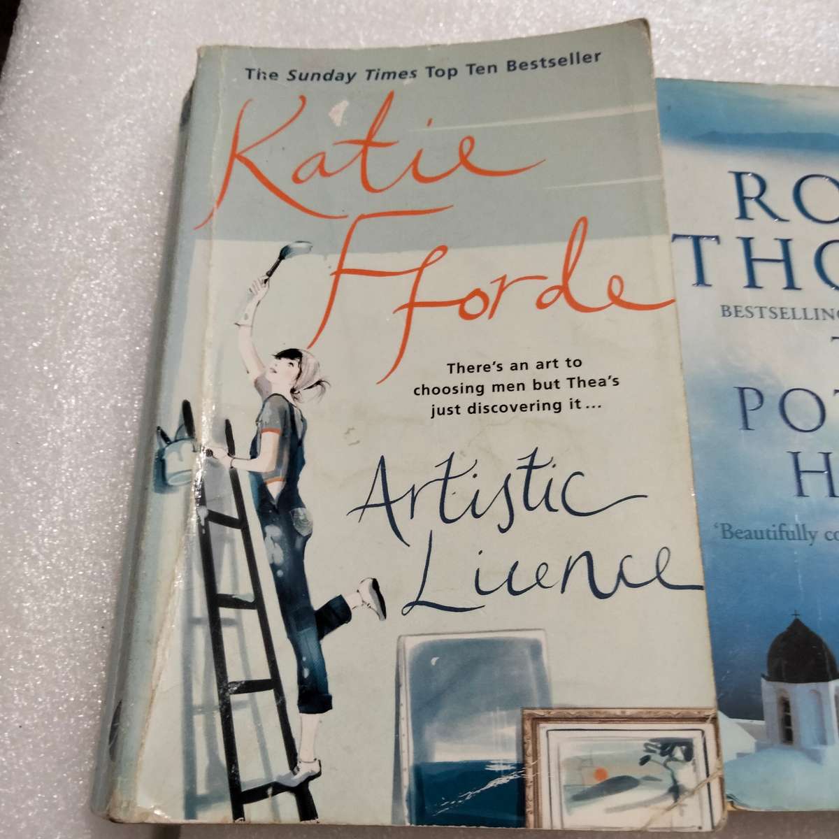 Rosie Thomas-The Potters House-PB 2002Katie Fforde Artistic Licence PB 2004Book soft cover Pre-owned