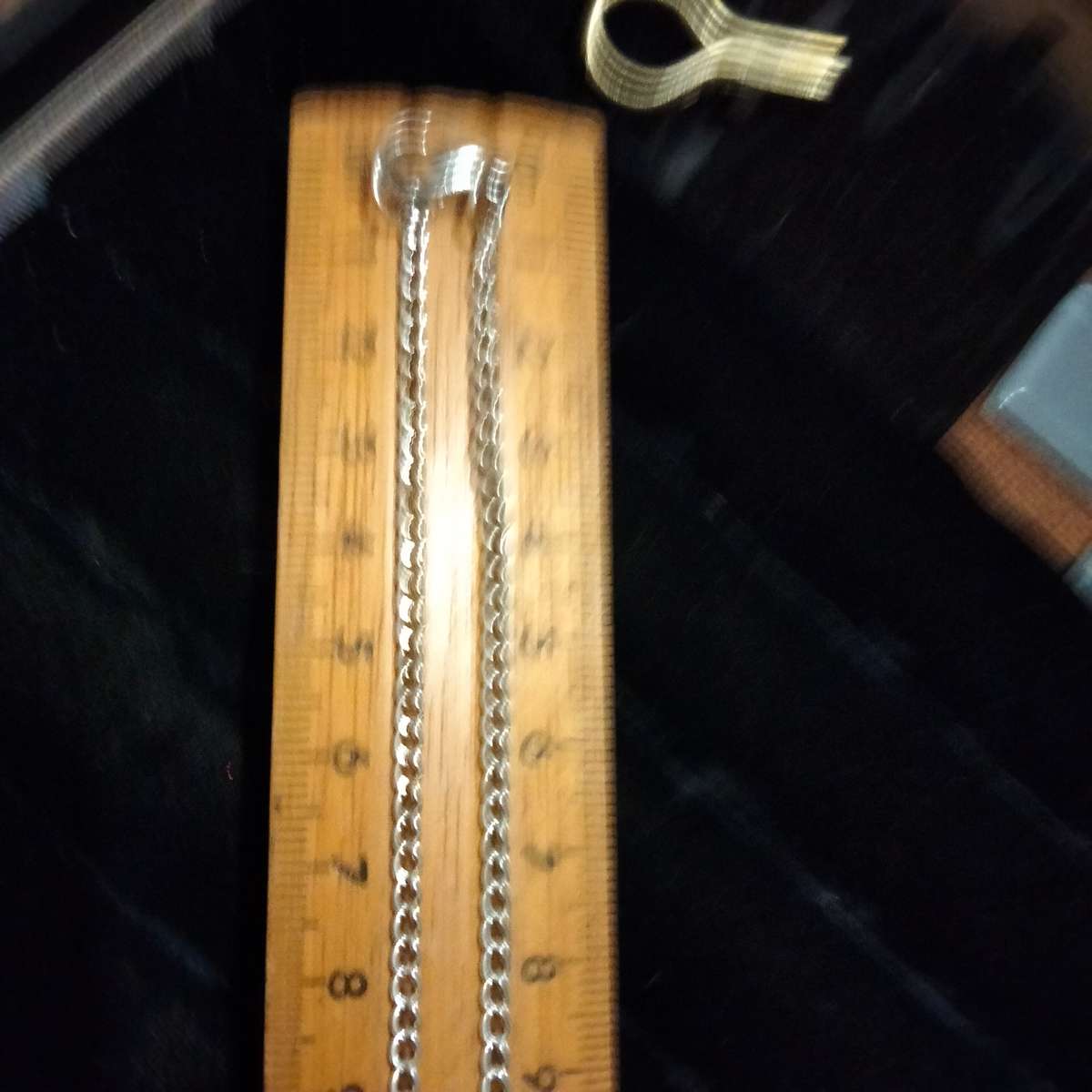 Necklace -Cameo Pendant 3 stonesFiligree  composite black Lobster clasp metal chain