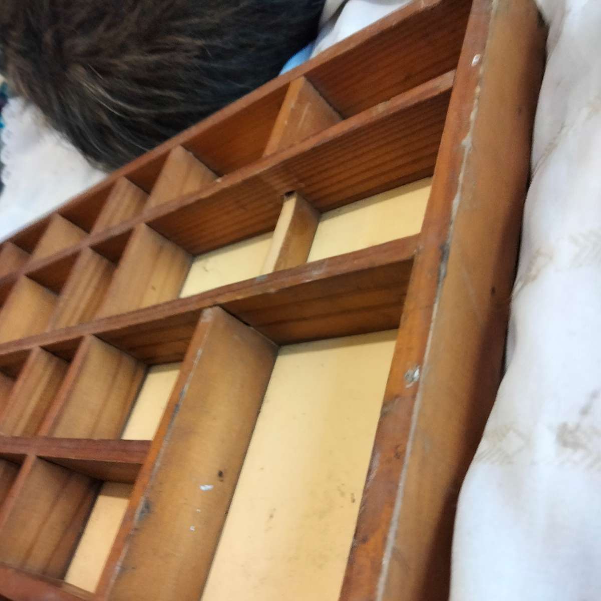 Printers Tray 31 spaces - showing ware Look at my Buy Now listings No Waiting