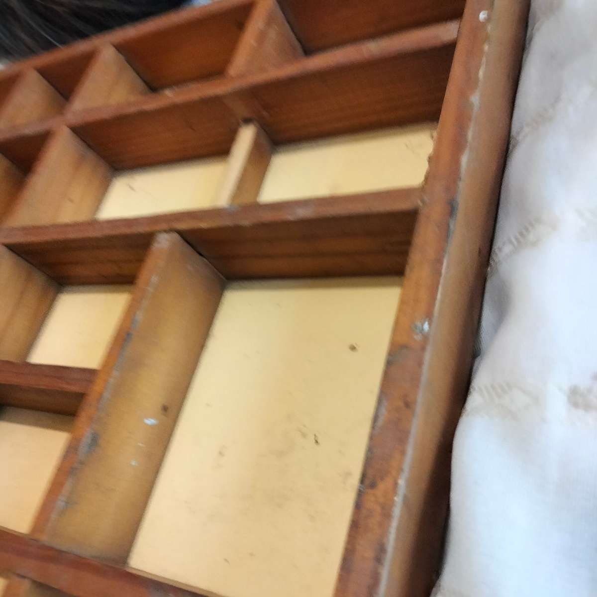 Printers Tray 31 spaces - showing ware Look at my Buy Now listings No Waiting