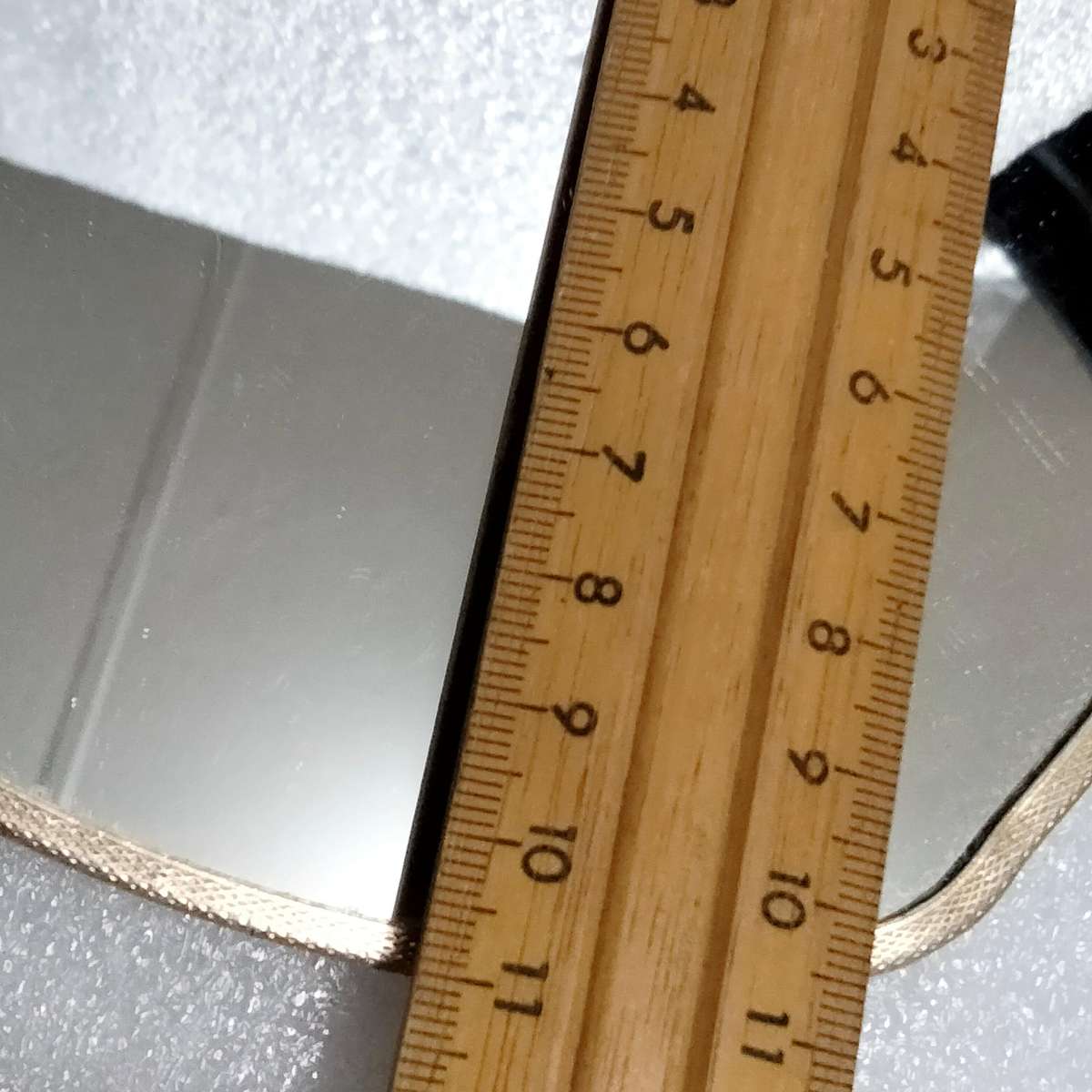 Mirror+Brush2 piece Set Vanity dressing table decor Blue floral Vintage 1960s Gilding loss