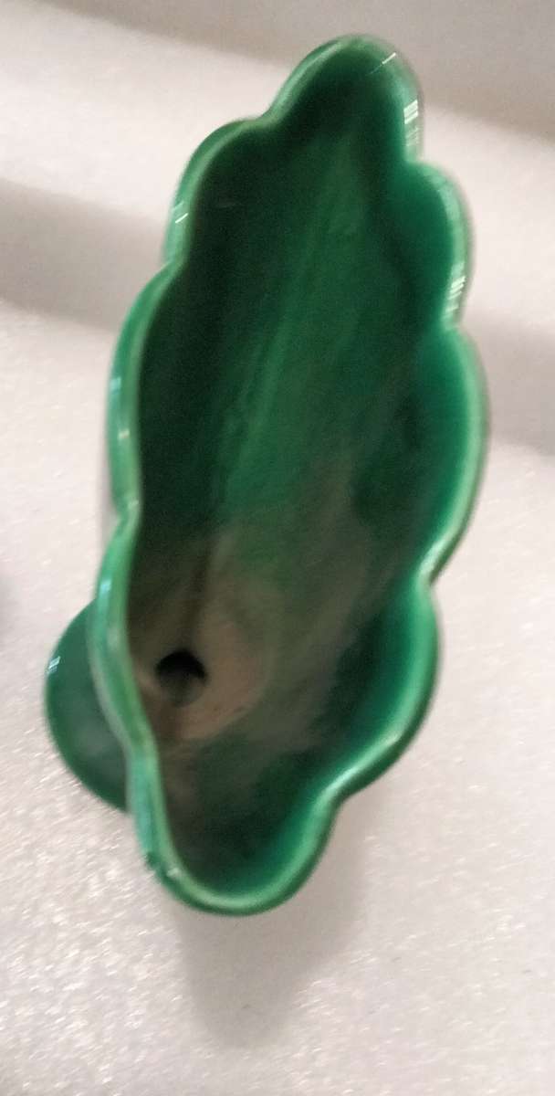 RARE Silwood Ware S.A. Scallop edges+ body Underglaze Green LOOK At My BUY NOW listings NO WAITING