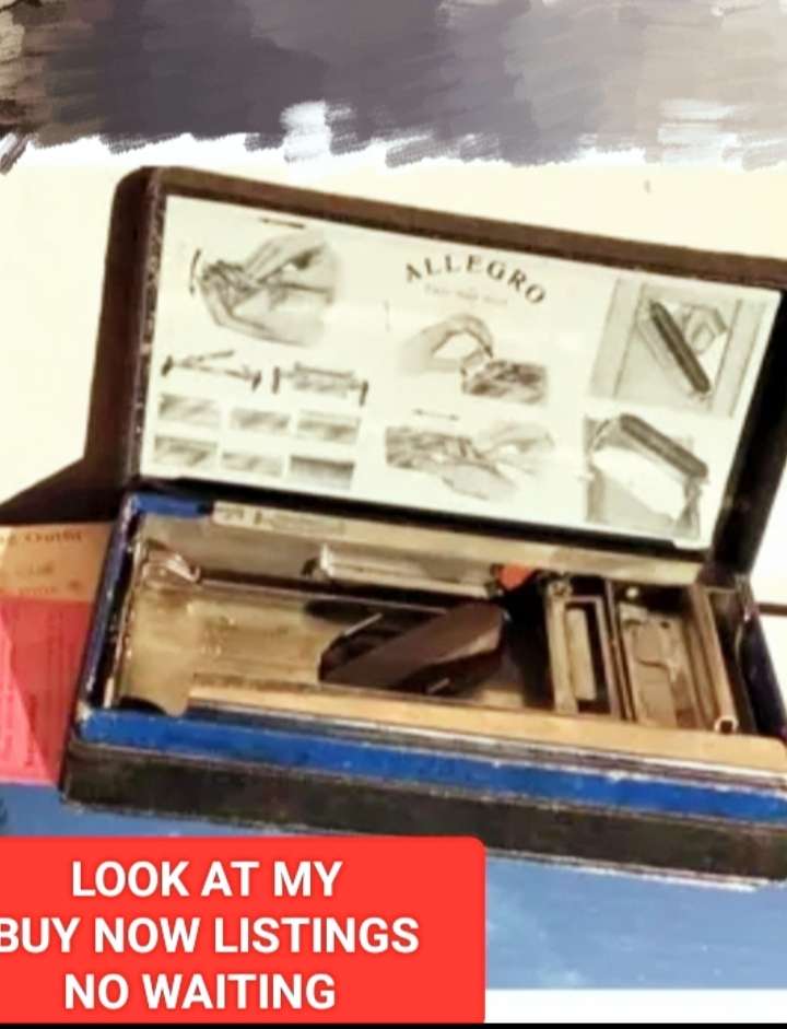 ALLEGRO`boxed Razor Blades Sharpener Not Tested LOOK At my BUY NOW listings NO WAITING