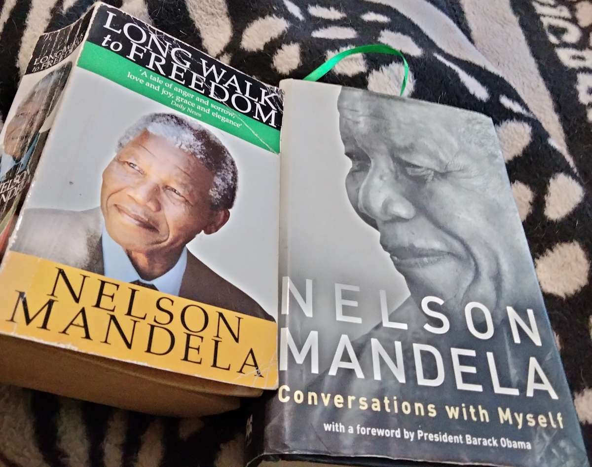 Nelson Mandela Conversations with Myself 2010+Long Walk to Freedom 1995 Shades of Difference 2007