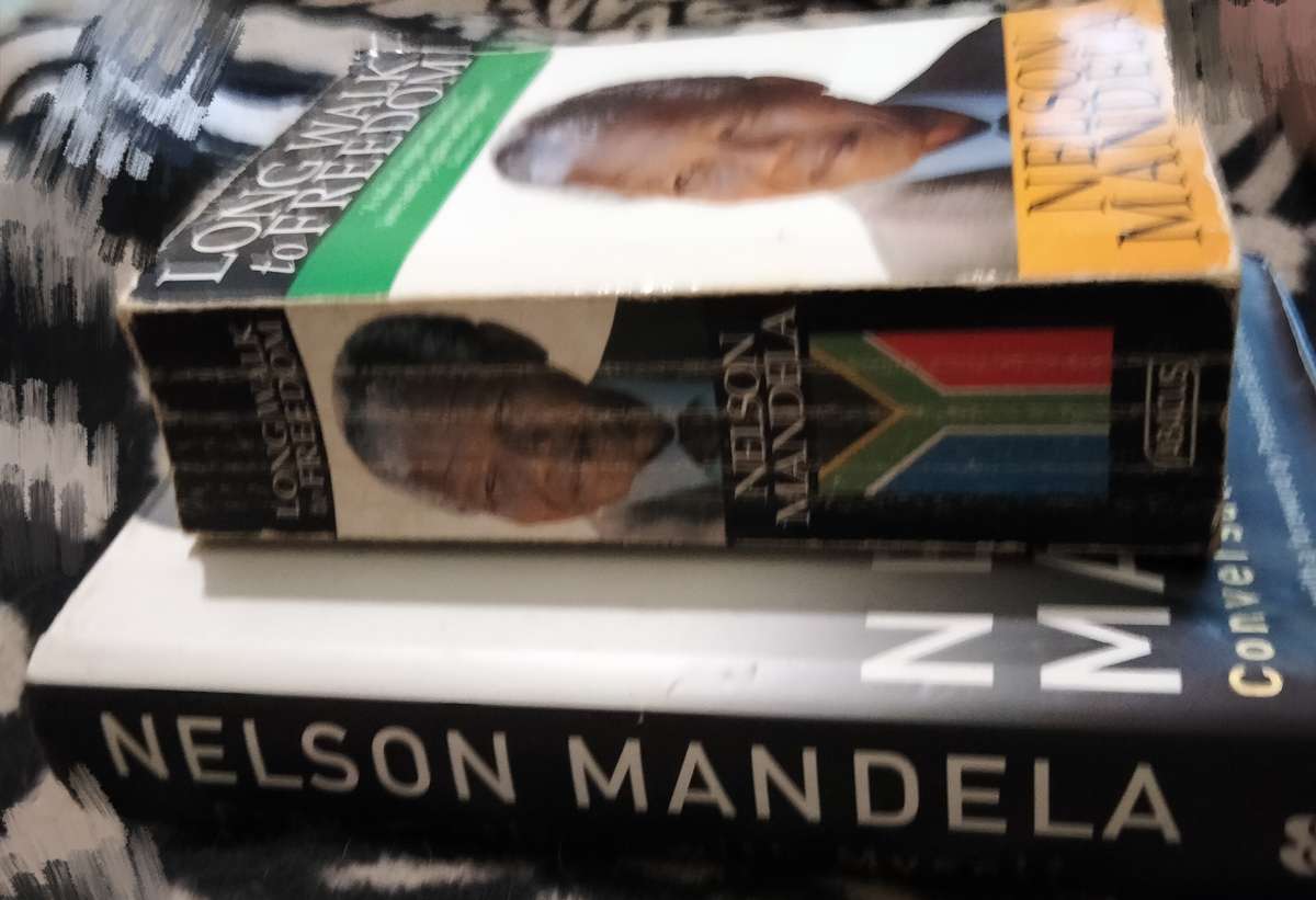 Nelson Mandela Conversations with Myself 2010+Long Walk to Freedom 1995 Shades of Difference 2007