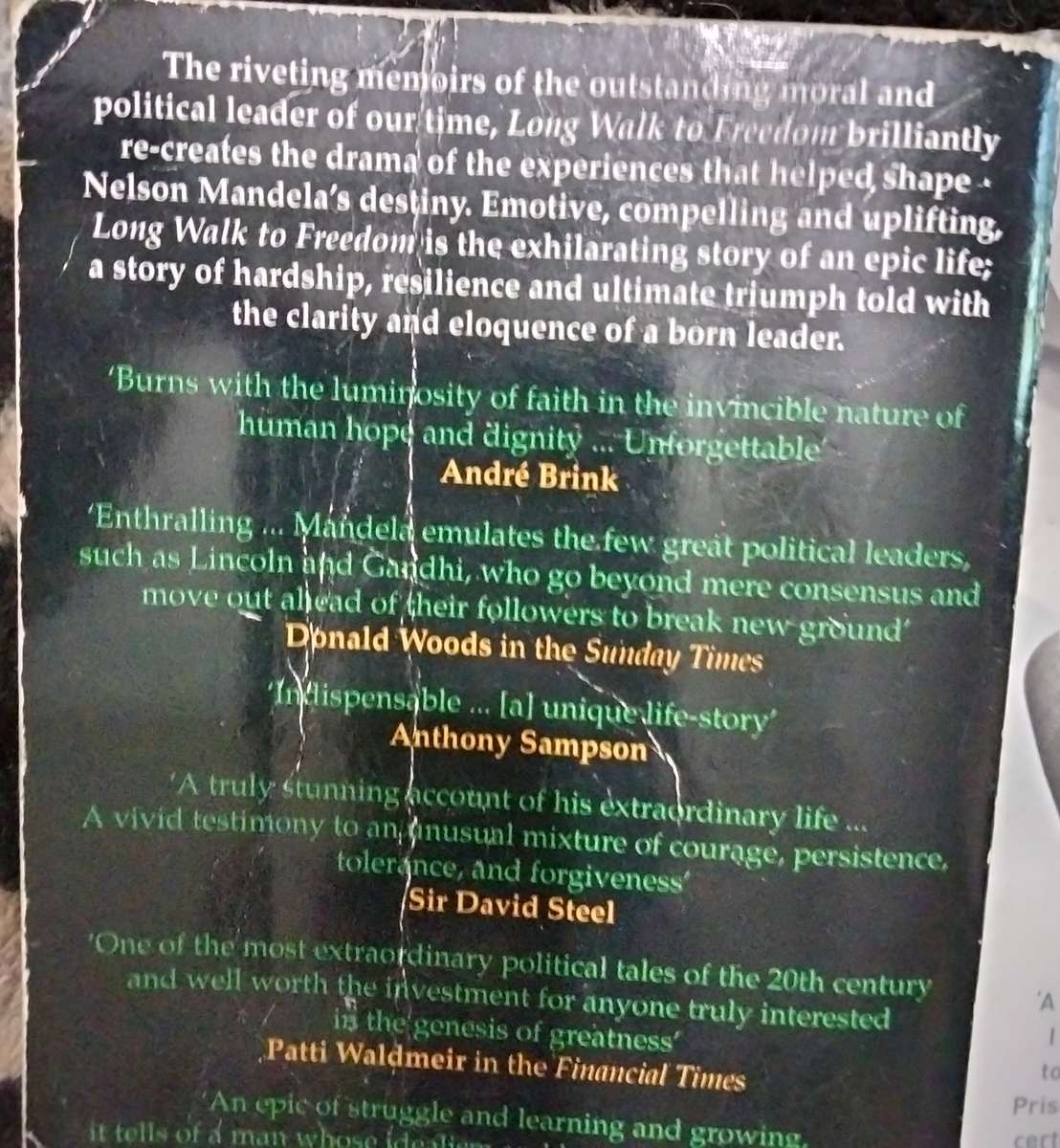 Nelson Mandela Conversations with Myself 2010+Long Walk to Freedom 1995 Shades of Difference 2007
