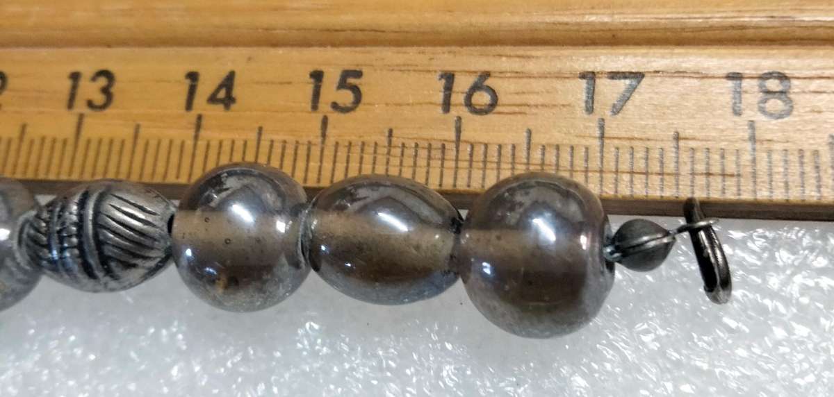 Bracelets 4 one stretch 4 mixture of Vintage MURANO Lampwork glass beads +charms +or spacers metal