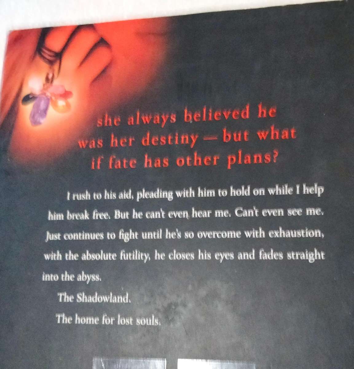 Alyson Noel SHADOWLAND PB 2009 Hard cover pre-owned -- Immortals complex lives