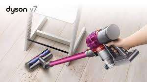 Dyson V7 Motorhead - Advanced Cordless Stick Vacuum Cleaner - Fuchsia, Nickel