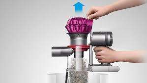 Dyson V7 Motorhead - Advanced Cordless Stick Vacuum Cleaner - Fuchsia, Nickel