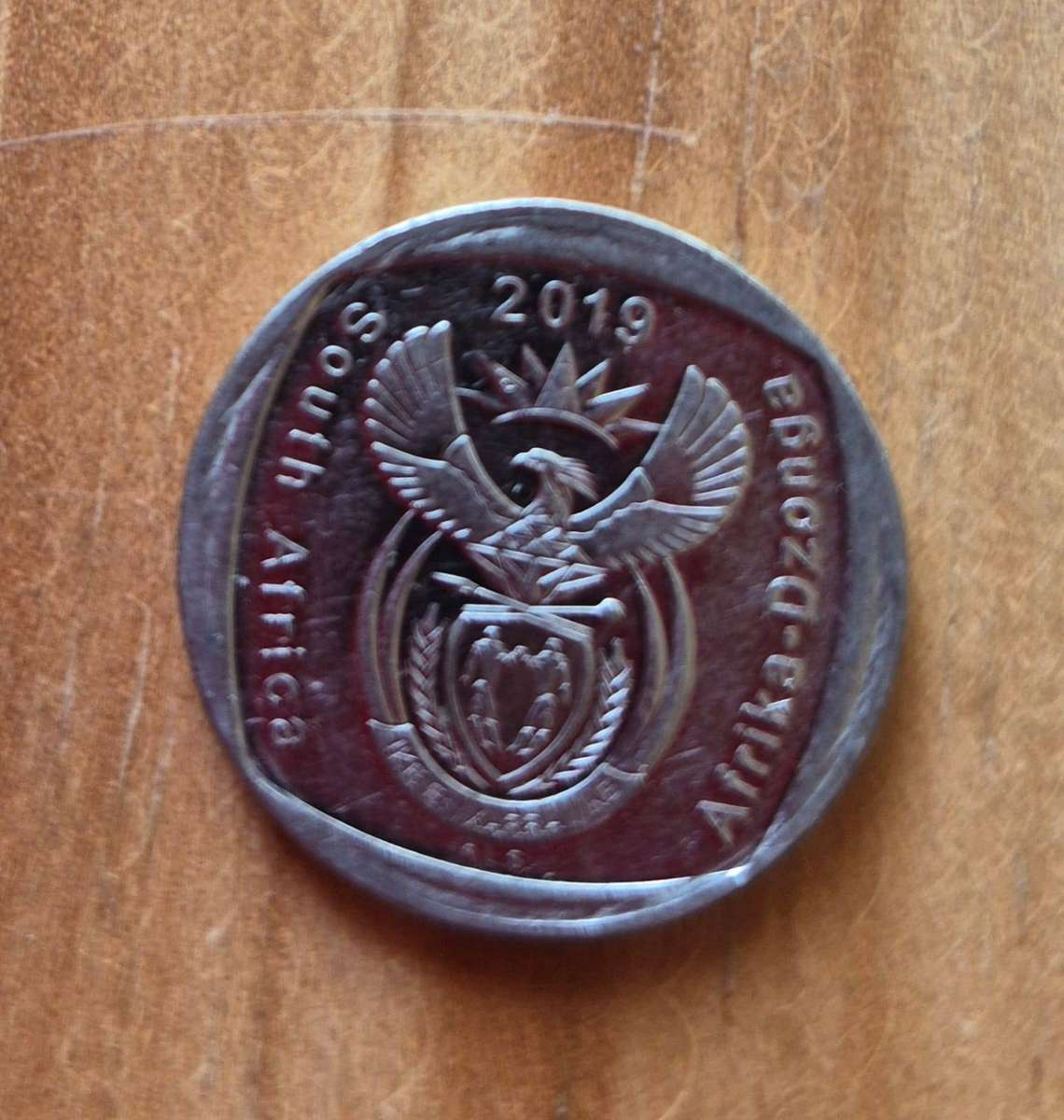 RSA commemorative coins R2 + R5