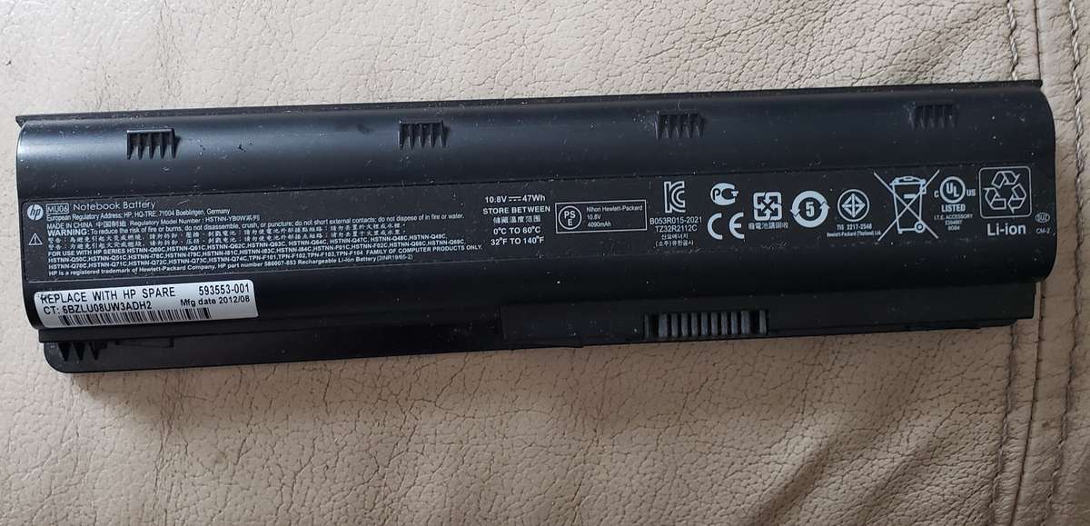 HP 650 Notebook 15.6-inch Laptop - Black-for repair or spares