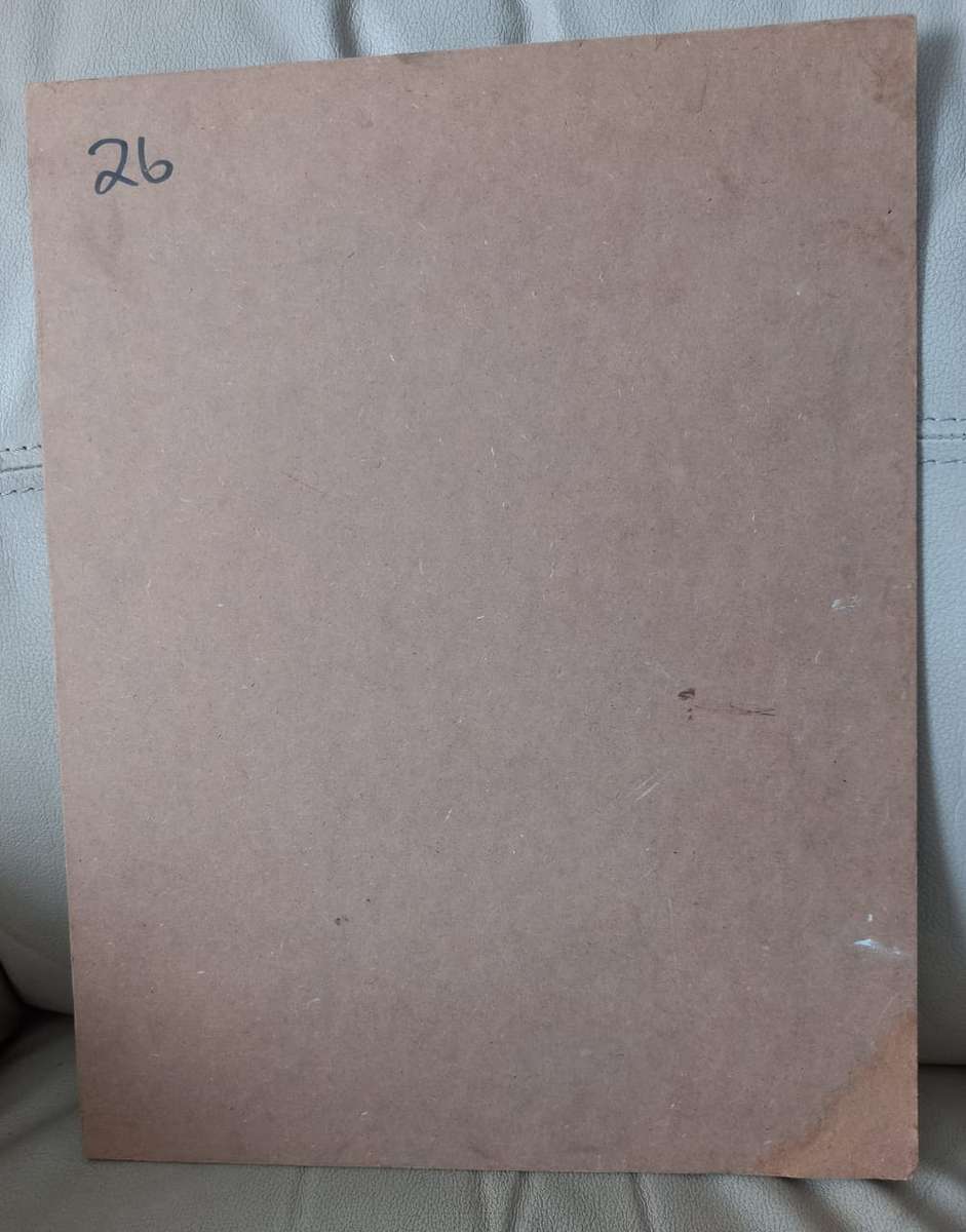 Oil on board painting by Benjamin Jacobus Davis