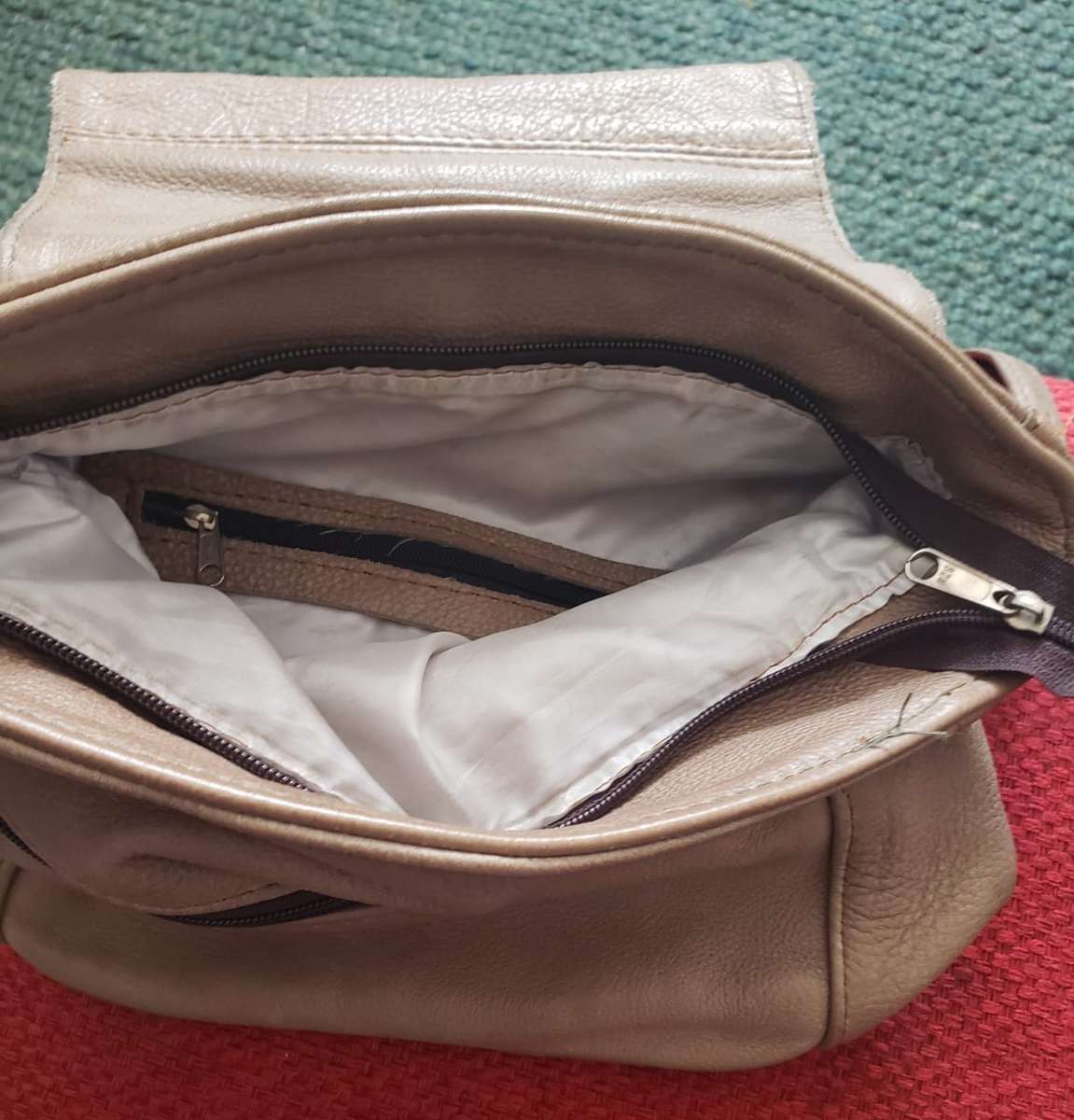 Genuine leather handbag