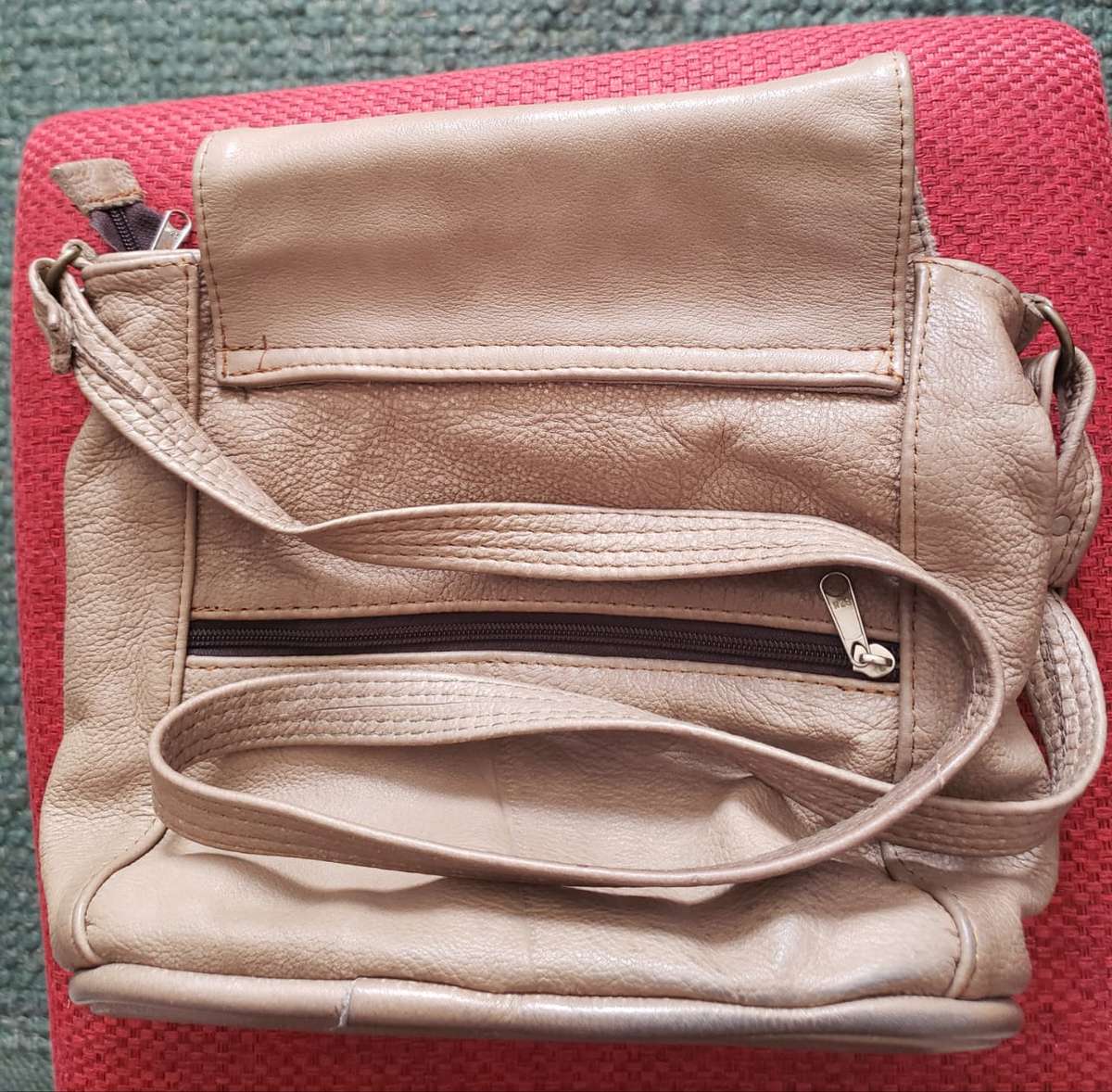 Genuine leather handbag