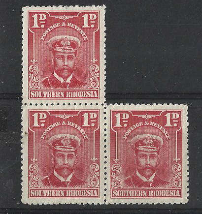 Southern Rhodesia SACC2 MNH 1d as scanned