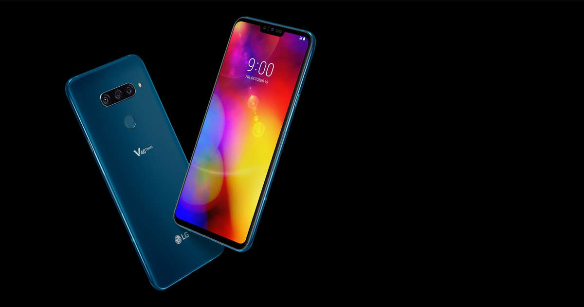 LG V40 THINQ - 128GB - MOROCCAN BLUE