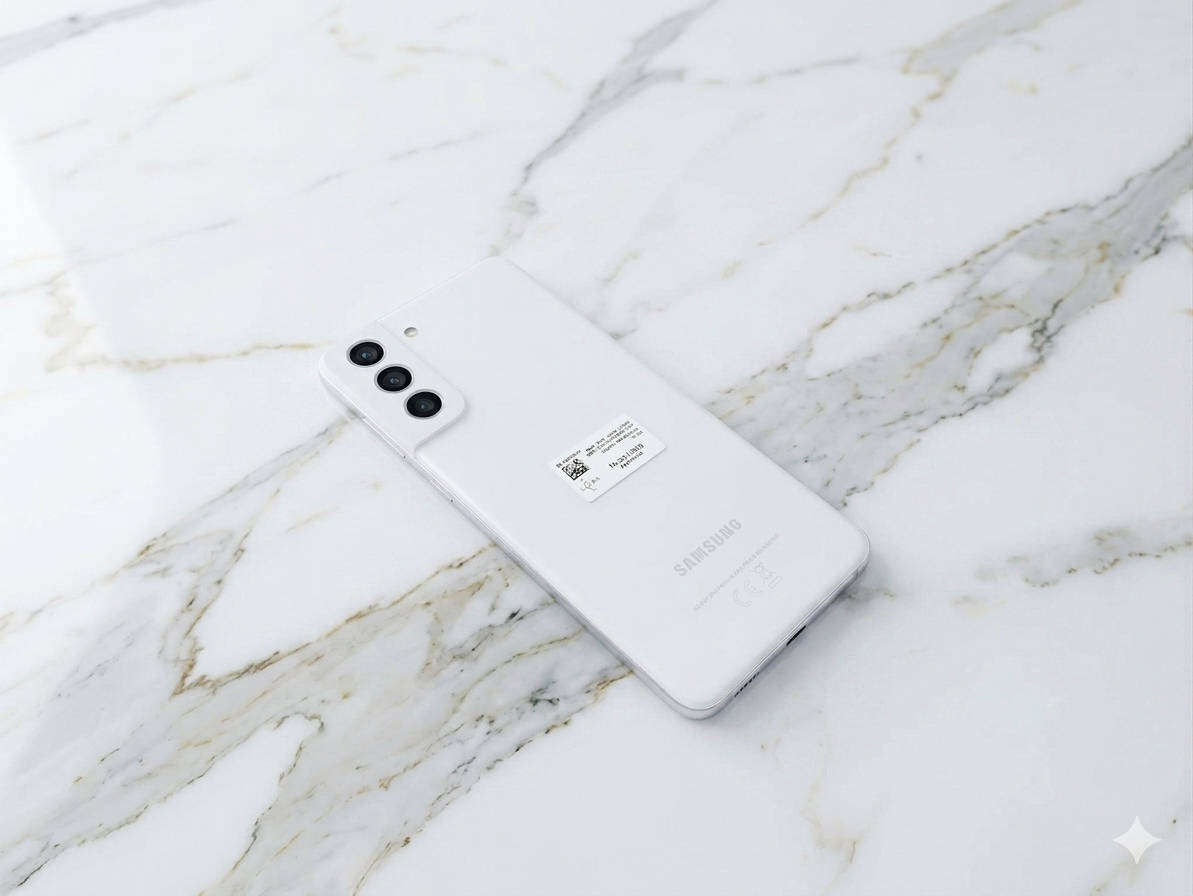 SAMSUNG S21FE - 5G - WHITE - DUAL SIM - 128GB