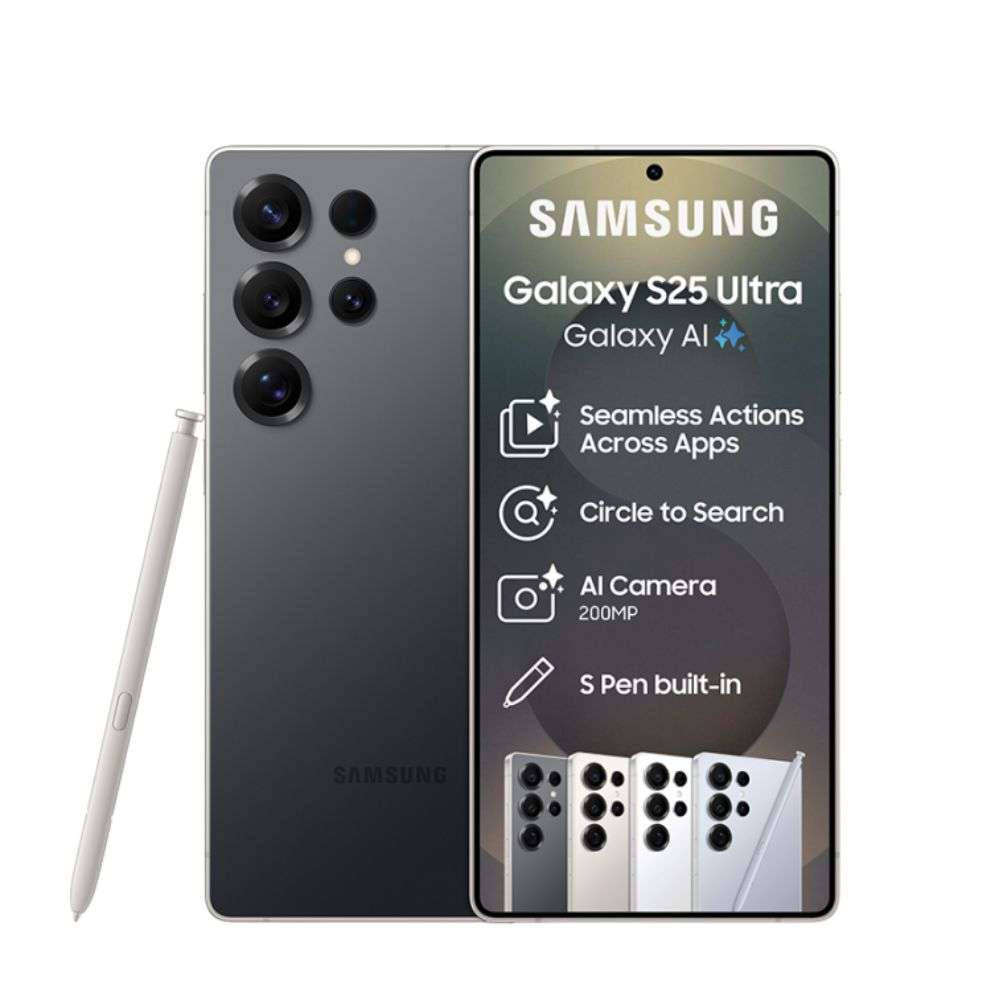 Samsung S25 Ultra - 256GB - Titanium Black