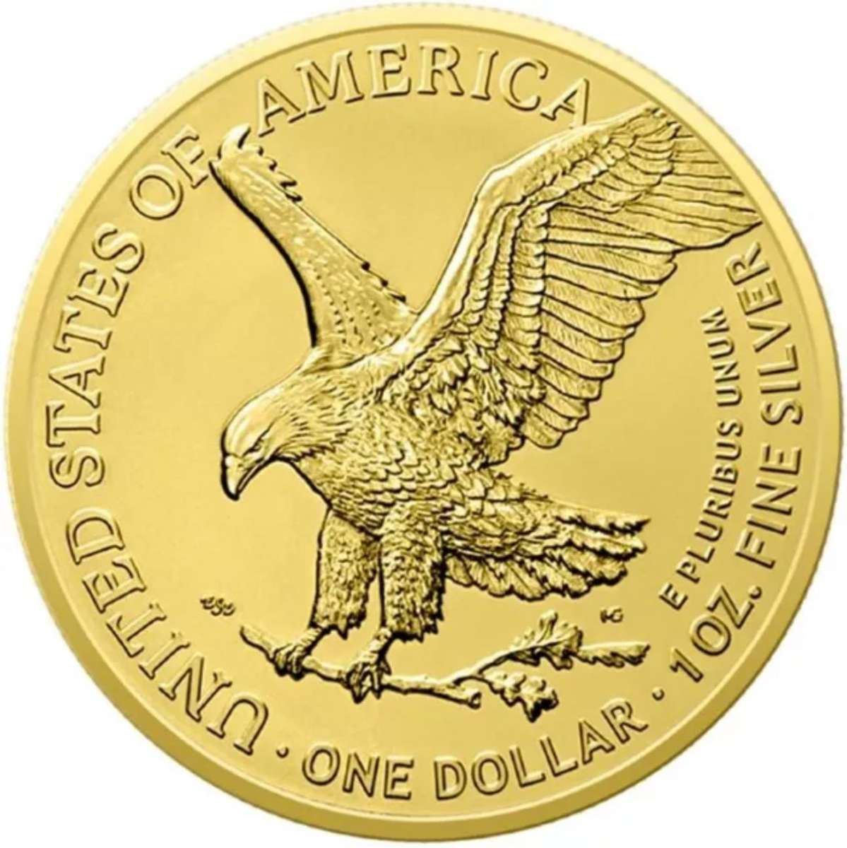 Octopus Colour Of Paradise II USA American Eagle 2023 1 oz Pure Silver Colorized Coin