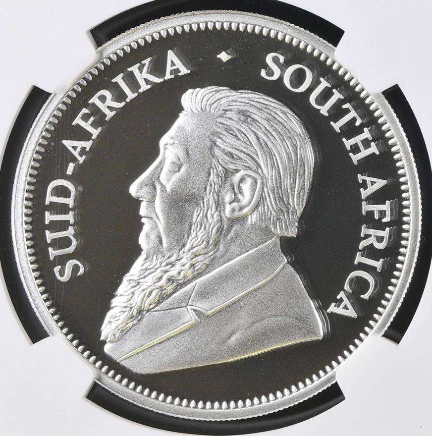 CRAZY R1 Start - 2025 Silver Durban Privy Krugerrand 1oz "Durban Coin Fair Privy" PF 70 NGC