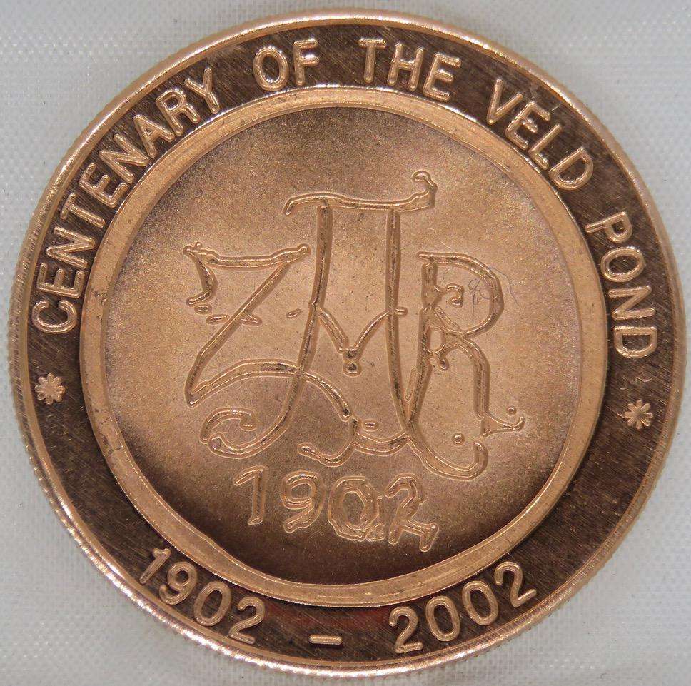Centenary of the Veldpond Bronze Token (1902-2002)