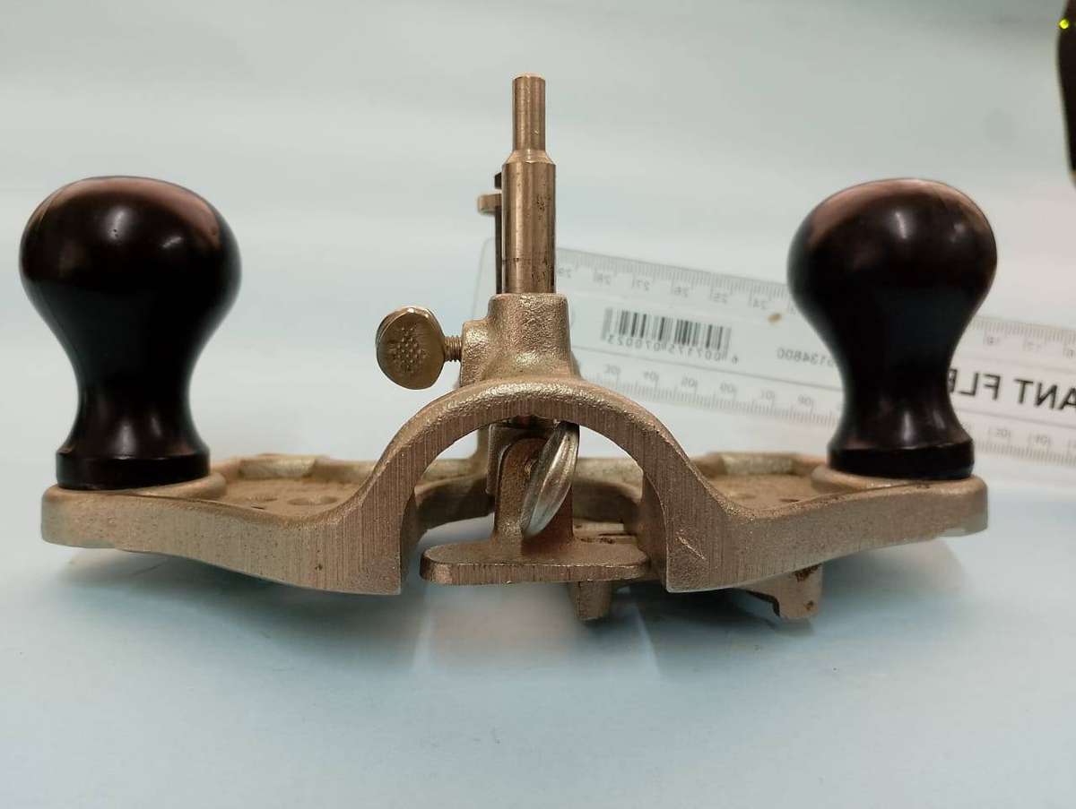 Stanley Router - Stanley No. 71 Router complete with three cutter seldom seen so fine .