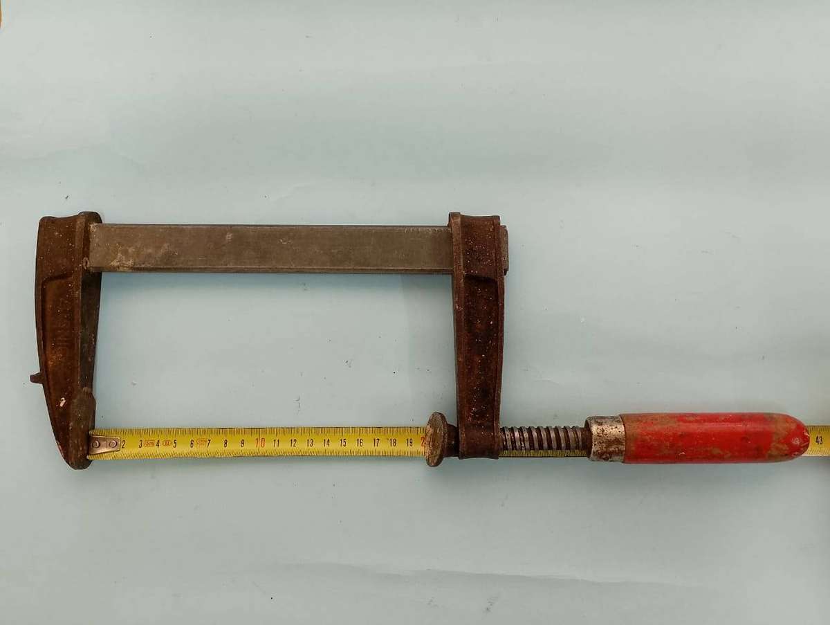 Wood Work Tools - Joiner 8" adjustable hand clamp fine used .
