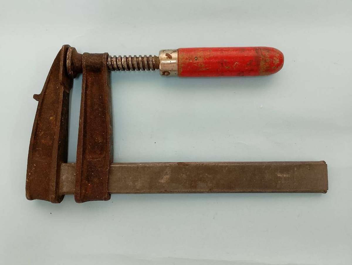 Wood Work Tools - Joiner 8" adjustable hand clamp fine used .