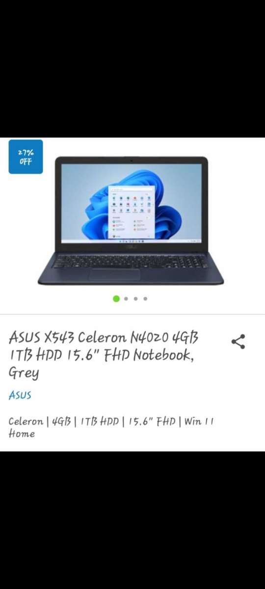 Asus notebook Bargain