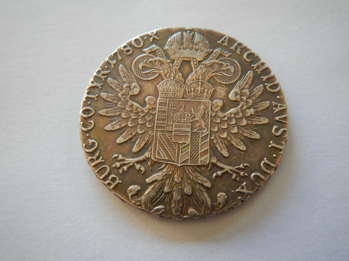 Silver 1780 Austria Maria Theresa Thaler