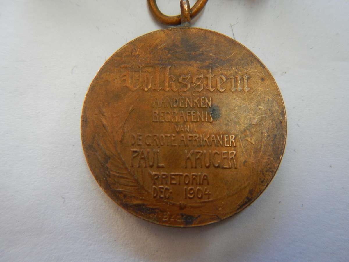 Transvaal medallions/ Paul Kruger funeral in Pretoria