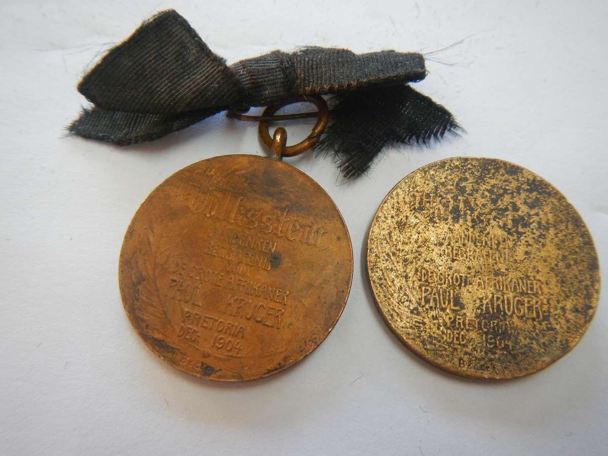 Transvaal medallions/ Paul Kruger funeral in Pretoria