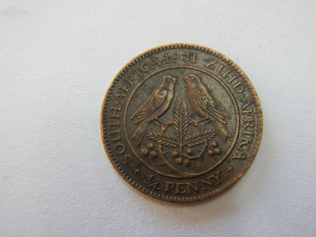 1931 ZUID quarter penny