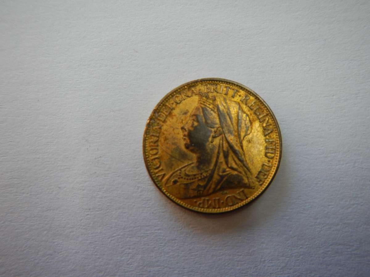 1901 BRITISH FARTHING