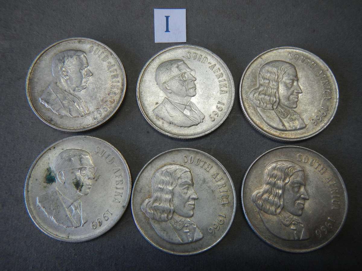 South Africa Silver R1 Coins 1 bid takes all