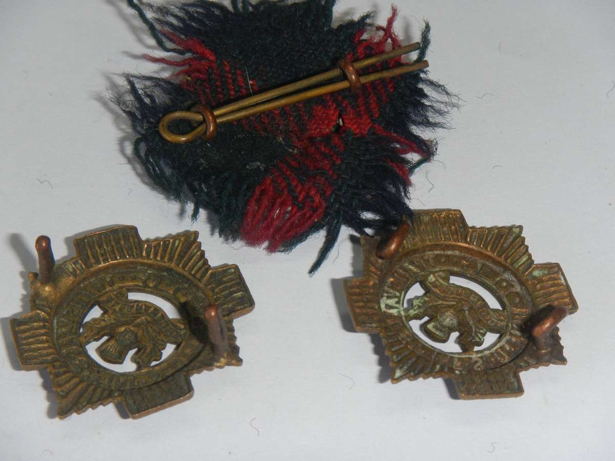 Transvaal Scottish (8th infantry) badge lot  -  see photos for condition