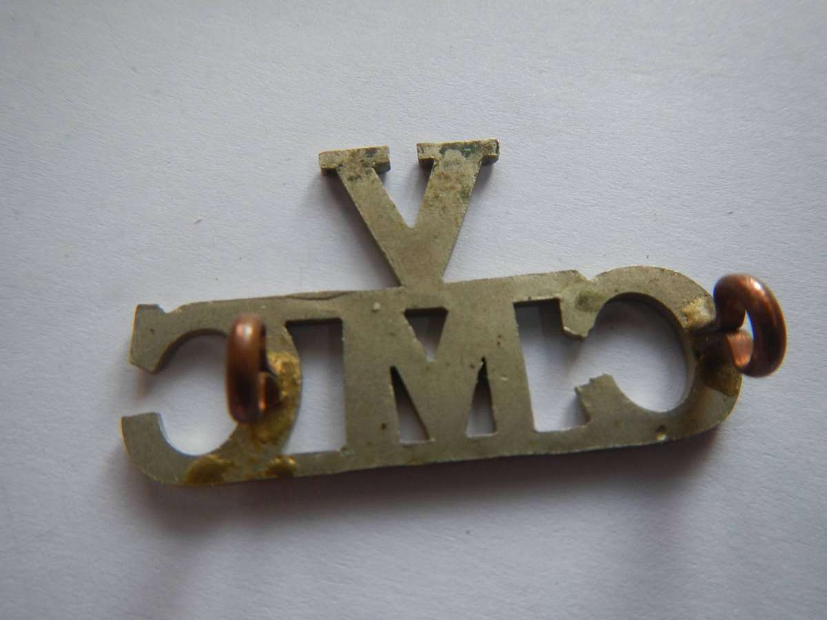 volunteer cape medical corps shoulder title