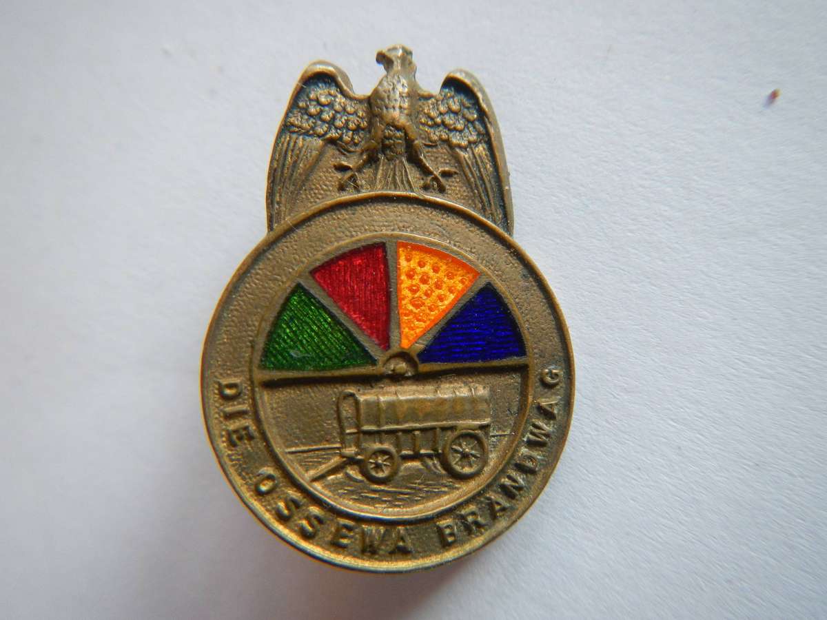 Ossewa brandwag membership badge #1