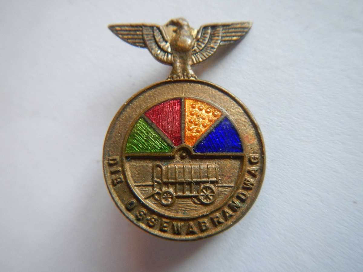 Ossewa brandwag membership badge #2