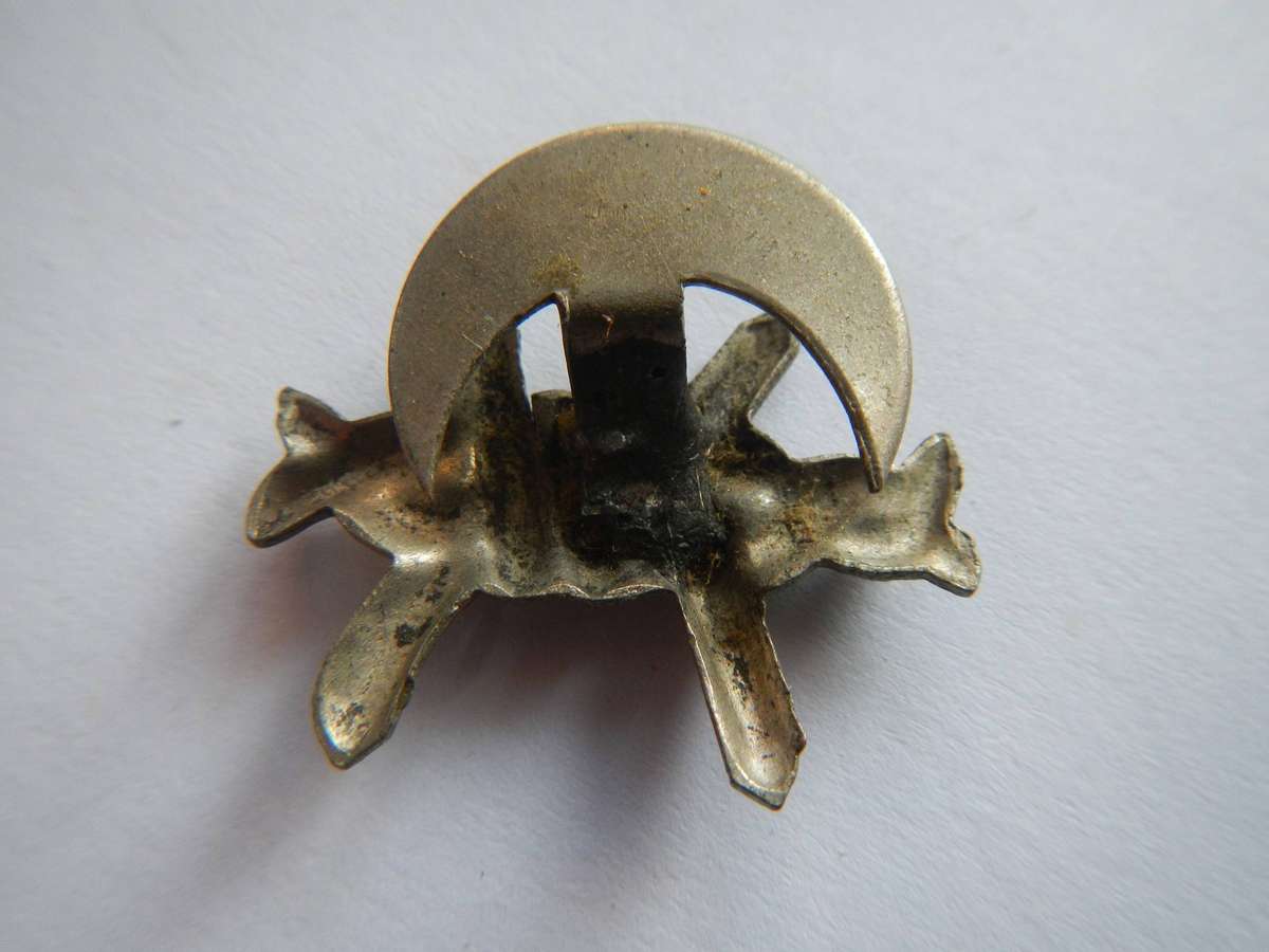 Ossewa brandwag barbed wire Koffiefontein lapel badge #3