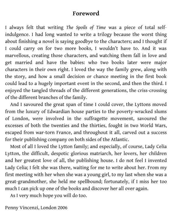 Into Temptation By Penny Vincenzi