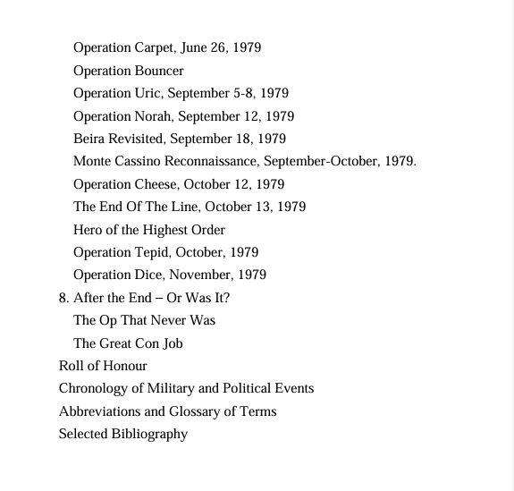 The Elite, The Story of The Rhodesian Special Air Services by Barbara Cole