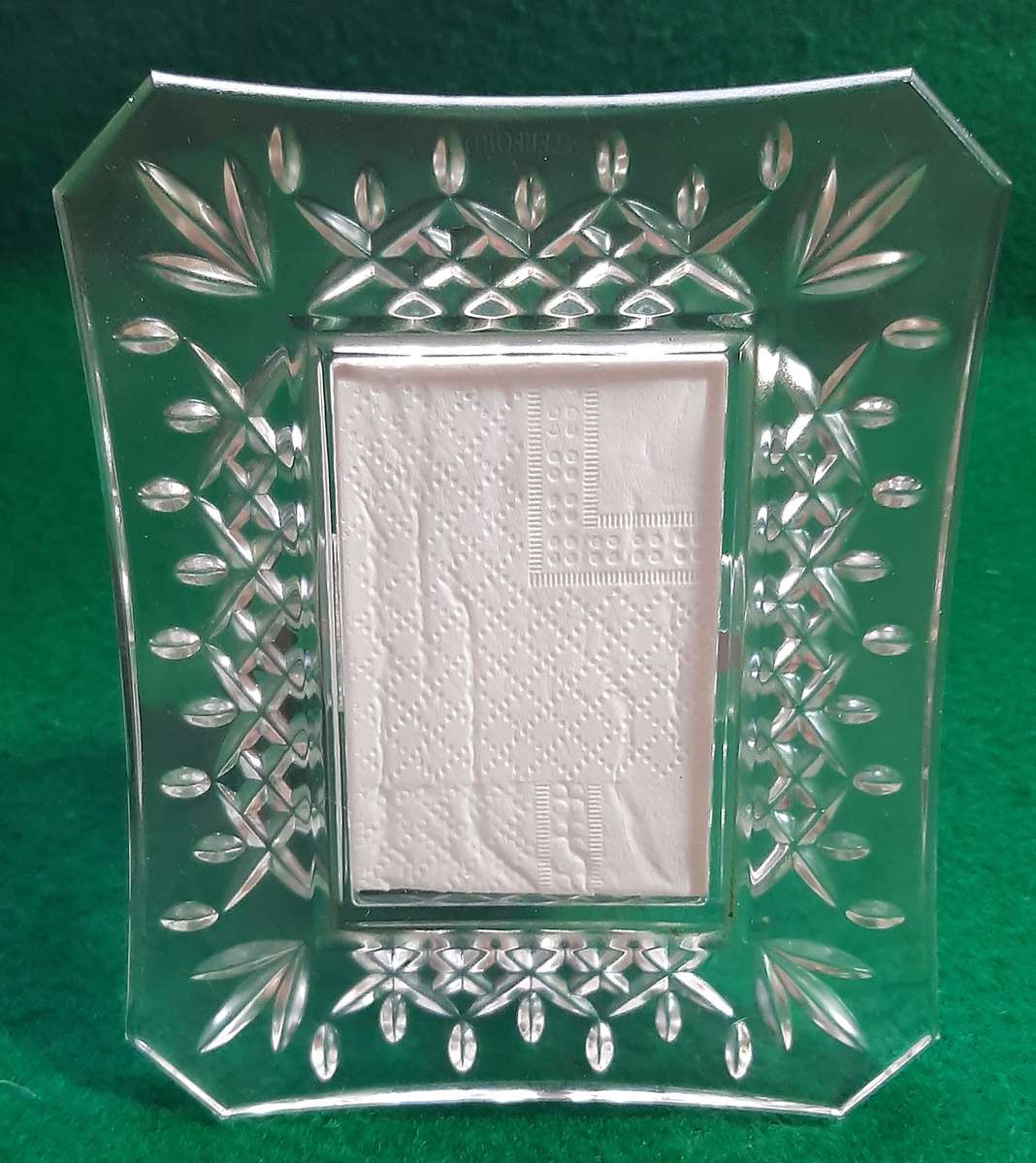 WATERFORD CRYSTAL PICTURE FRAME